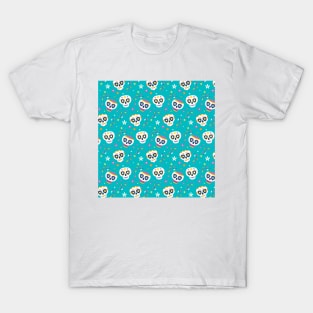 brightly colored skulls T-Shirt